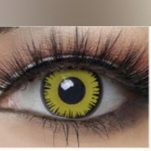 New MY36 YELLOW Halloween Contact Eyewear SALE $$